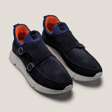 Soho 02 - Donkerblauw Suède - Sneakers