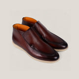 Andora - Cognac Patina Kalfsleer - Loafer Boots