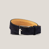 Suéde Riem - Donkerblauwe