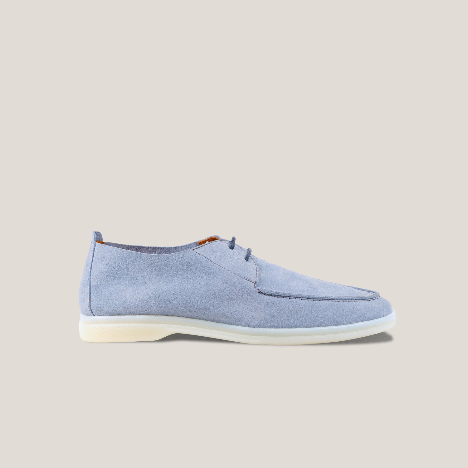 Lecce Light Blue (Santorini) Suède Derby