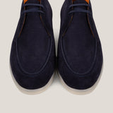 Lecco - Donkerblauw Suède - Chukka Boots