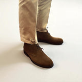 Prague '25 - Chocolade Bruin Suède - Desert Boots