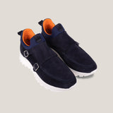 Soho 02 V² - Donkerblauwe Suède - Sneakers