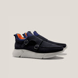 Soho 02 - Donkerblauw Suède - Sneakers