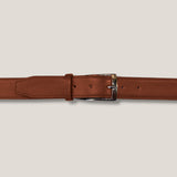 Kalfsleren Riem - Cognac Antique Bruin