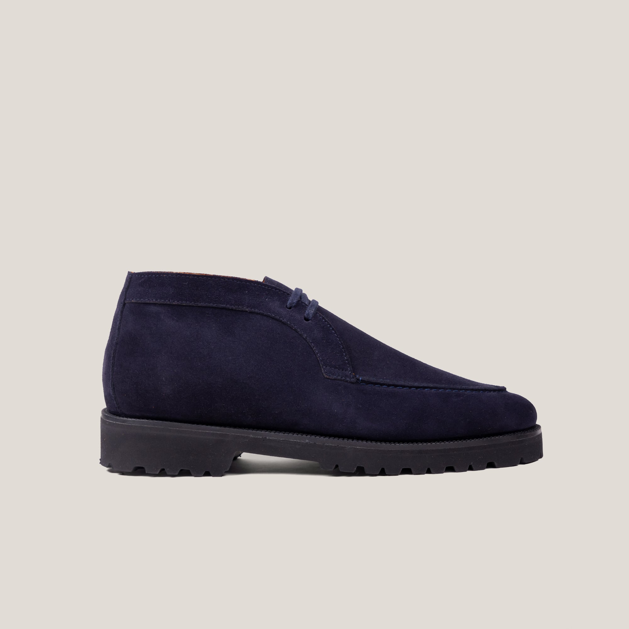 Lecco Country - Donkerblauwe Suède - Loafer Boots