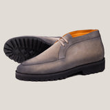 Lecco Country - Taupe Grijs (dodo) Suède - Chukka Boots