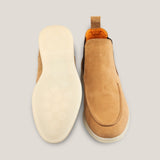 Livorno - Light Beige Suède - Chelsea Boots