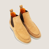 Livorno - Light Beige Suède - Chelsea Boots