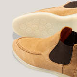 Livorno - Light Beige Suède - Chelsea Boots