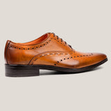 Naples - Cognac Lichtbruine Leren - Brogues