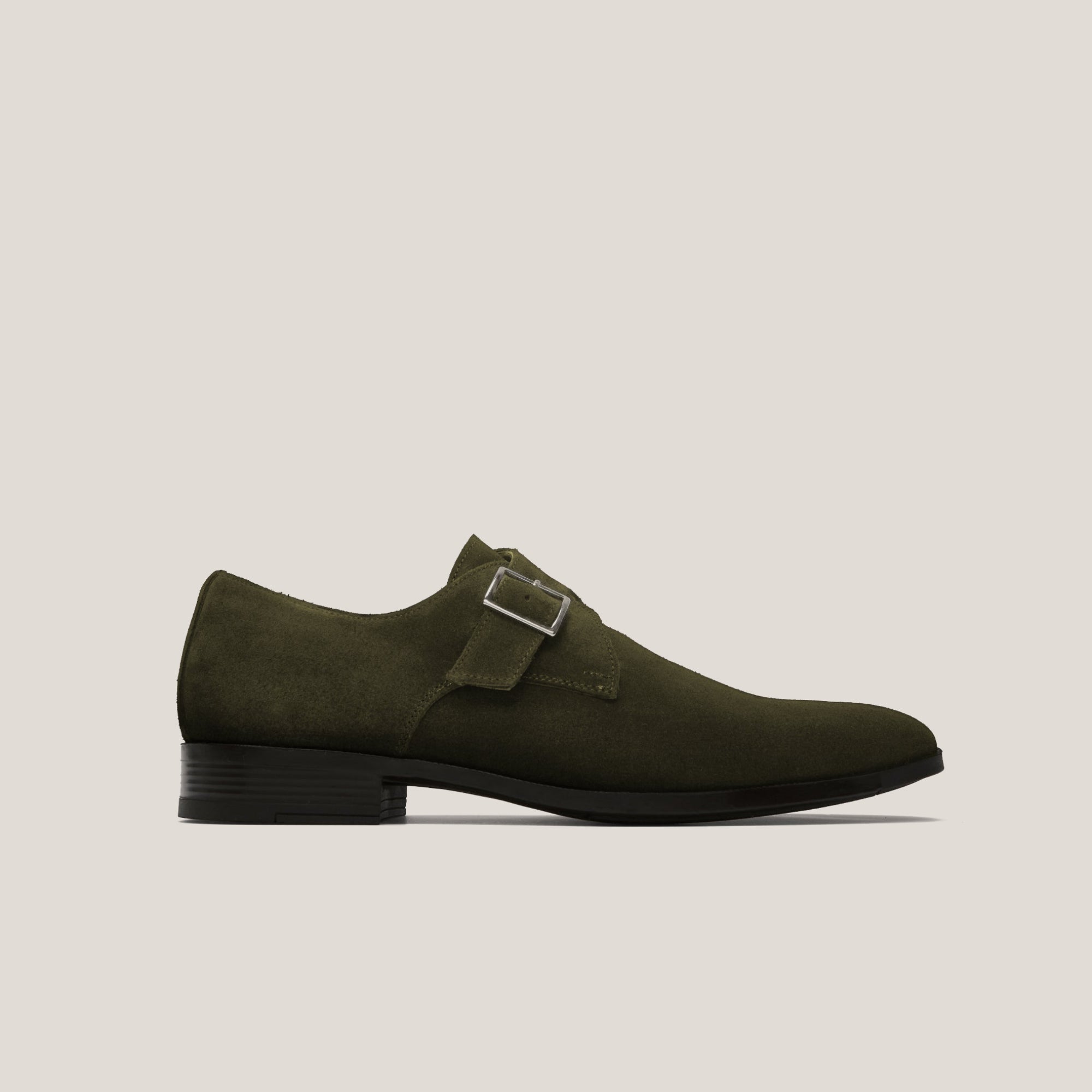 NY24 - Camouflage Groene Suède - Gespschoenen