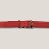 Kalfsleren Riem - Rode Patina