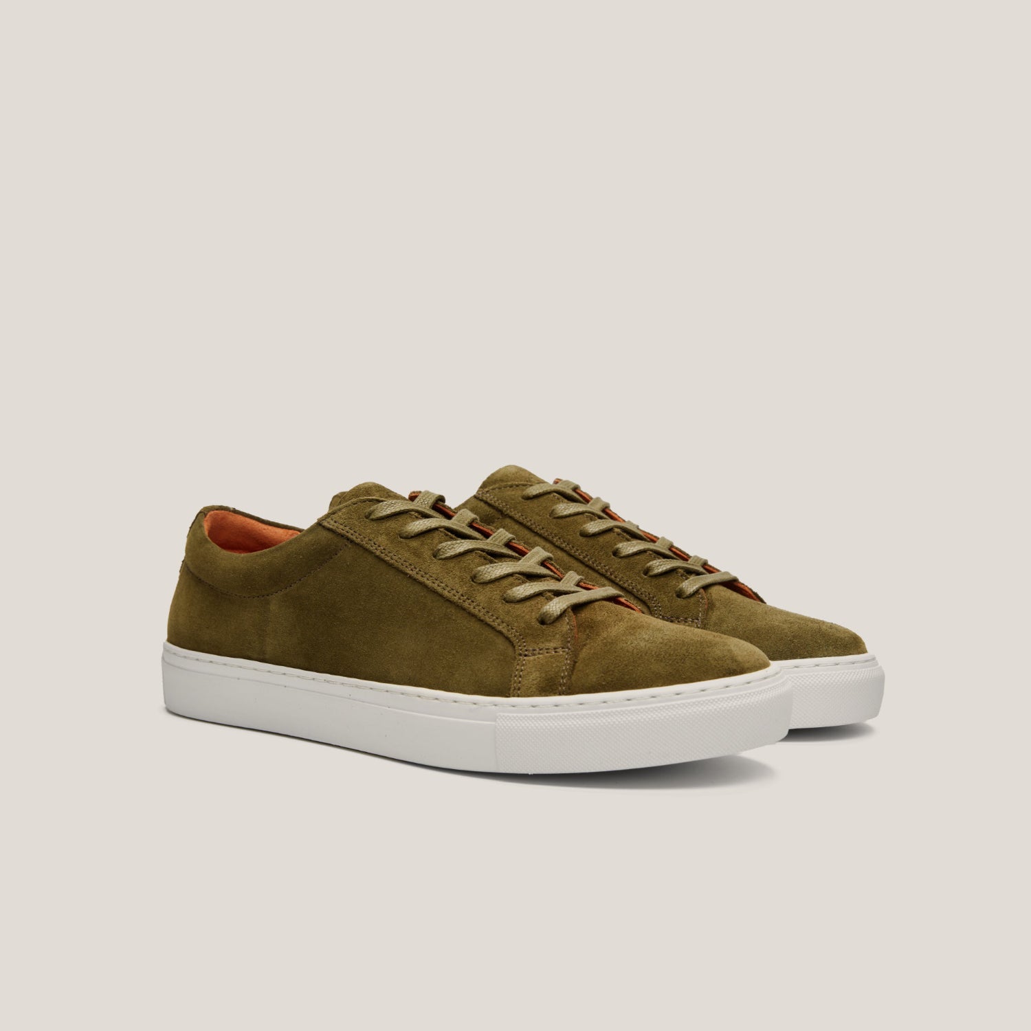 Baltimore Bosgroene Suède Sneakers