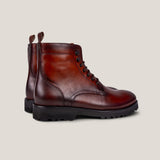Bolzano24 - Cognac Patina Kalfsleer - Boots