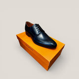 Boston Apron - Dark Saphire Patina - size 42