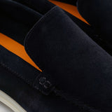 Capri - Zwarte Suède - Loafers