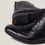 Ravenna - Zwart Kalfsleer - Balmoral Boots