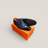 Venice - Saphire Blue Leather Patina - Size 46