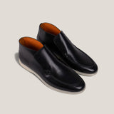 Andora - Zwart Kalfsleer - Loafer Boots