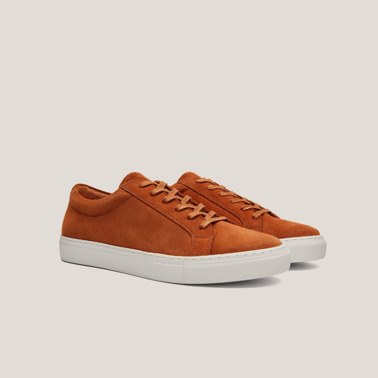 Baltimore Cognac Bruine Suède Sneakers