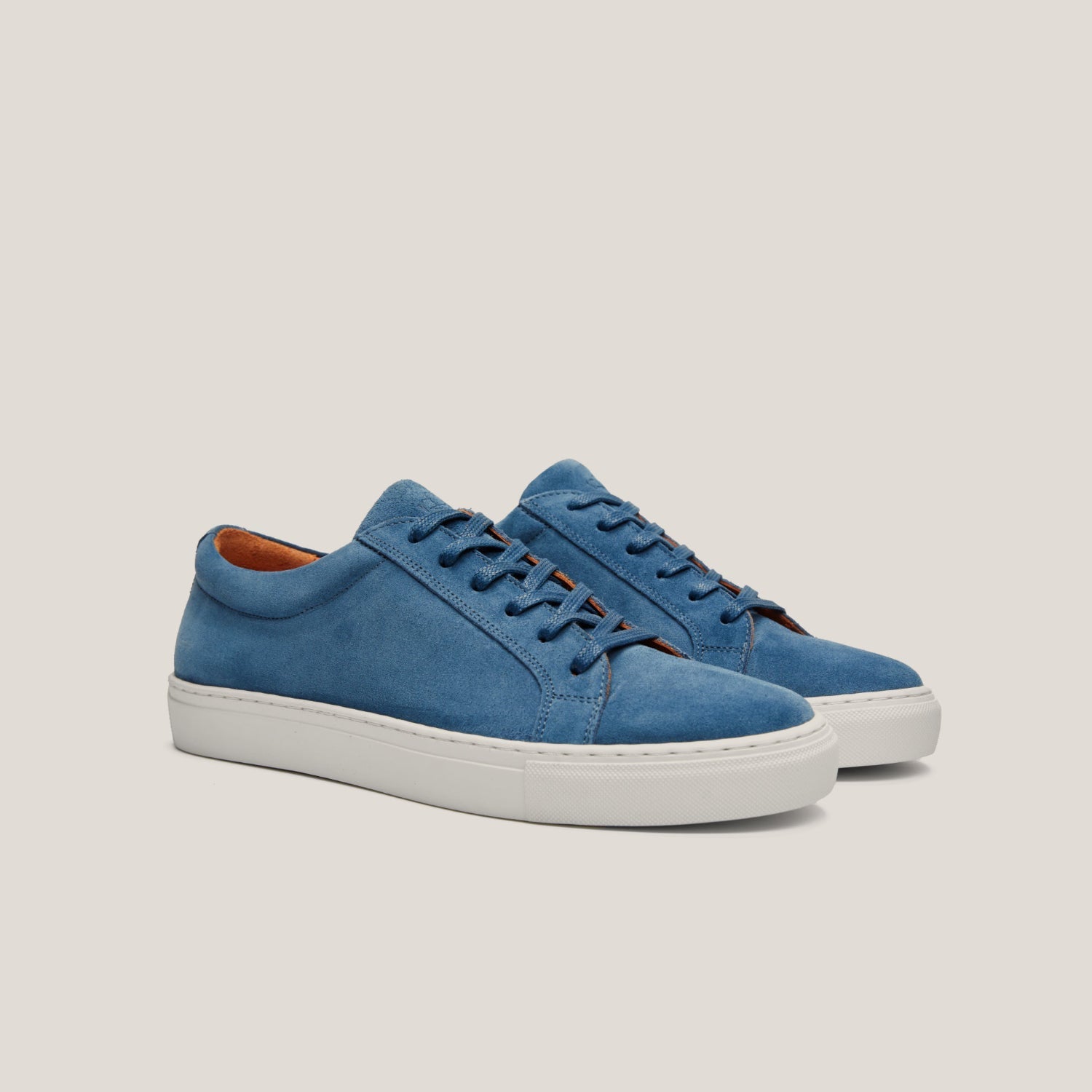 Baltimore Ming Blauwe Suède Sneakers