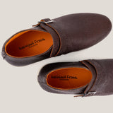  Biella - Donkerbruine Leren - Monk Boots