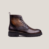 Bolzano24 - Zadel Bruin Patina Leren - Laarzen