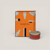 Onderhoudsset  - Leer - Rood