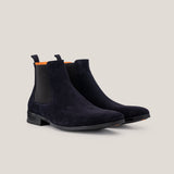Chelsea - Donker Navy (Universe) Suède - Chelsea Boots