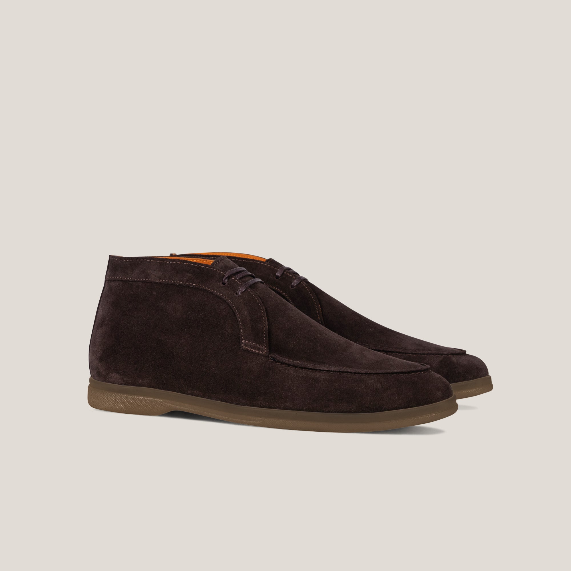 Lecco - Donkerbruin suède - Chukka Boots