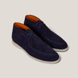 Lecco - Donkerblauw Suède - Chukka Boots