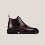Livorno Country - Zadelbruin Patina Leer - Chelsea Boots