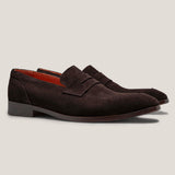 Porto Dark Brown Suede - Reinhard Frans - Loafers