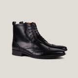 Ravenna - Zwart Kalfsleer - Balmoral Boots