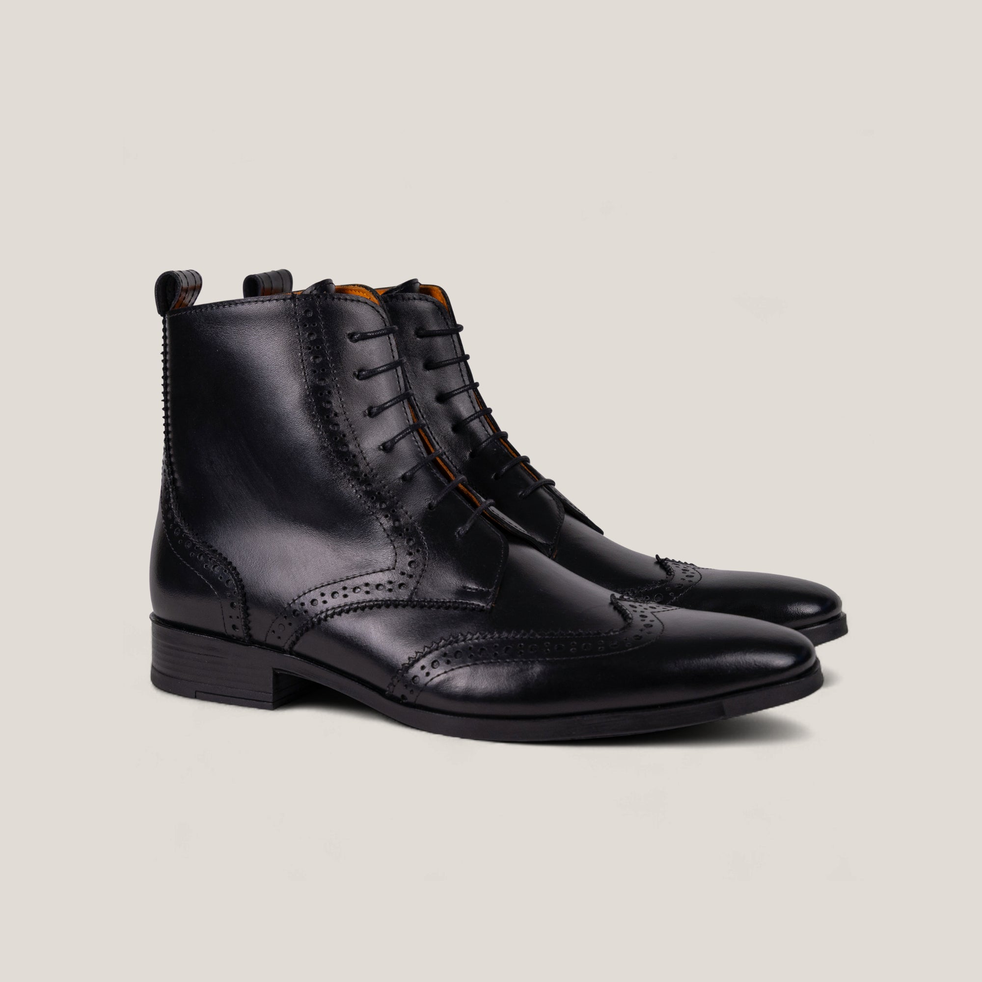 Ravenna - Zwart Kalfsleer - Balmoral Boots