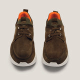 Soho 01 Camouflage Green Suede 