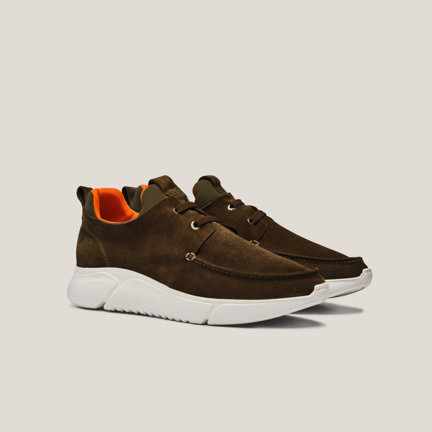 Soho 01 Camouflage Green Suede 